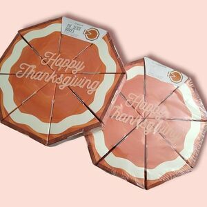 Autumn Thanksgiving FALL Party Favor Pie Boxes
